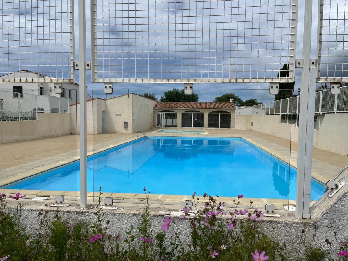 Agreable Maison, Plage A 400M, Jardin, Piscine Et Tennis Saint-Palais-sur-Mer Exteriér fotografie